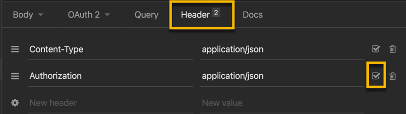 Remove Authorization Header